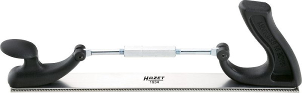 Porte-lime à corps Hazet, réglable, avec vis de serrage, avec 1 lame de lime 1934-4, pour lames de limes plates HAZET 1934-1 à -5, 1934