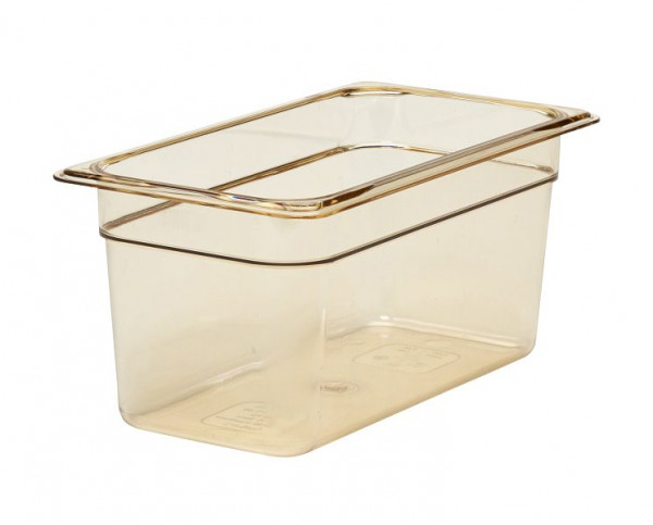 Cambro H-PAN™ GN1/3-150 Casseroles résistantes à la chaleur 5,3 L Ambre Lot de 6 36HP150