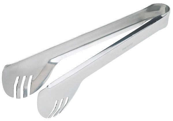 Pince à salade APS, 24 x 5 cm, acier inoxydable 18/0, poli, fendue des deux côtés, 75801