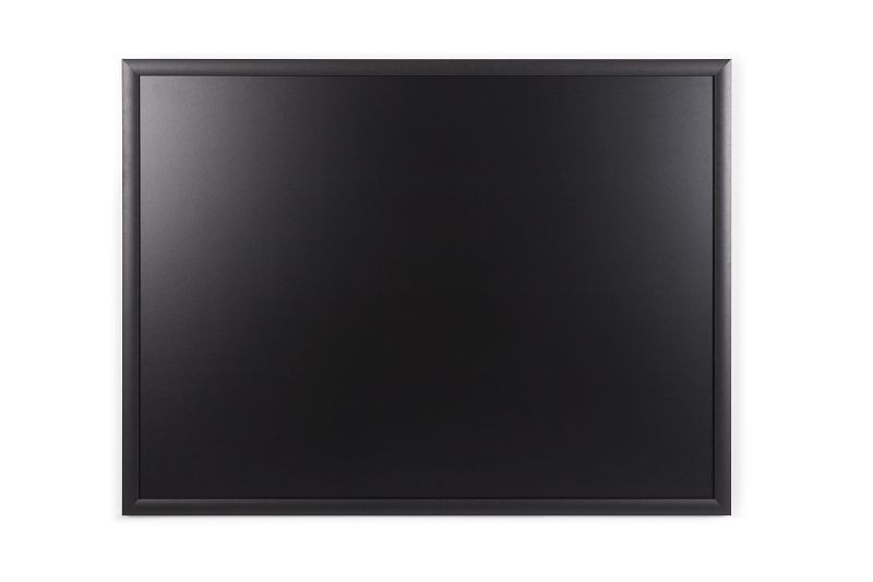 Tableau noir Bi-Office Transitional avec cadre en MDF noir 120x90cm, PM1415162
