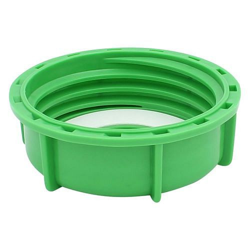 Bouchon à vis DENIOS avec gros filetage S100x8 IT, comme couvercle pour robinets IBC, paquet de 10, 311475
