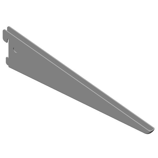 Système d'éléments U-BEAM, AVEC TROU, UE: 20 pièces, VRAC, 270 mm, BLANC ALU, 10201-00019