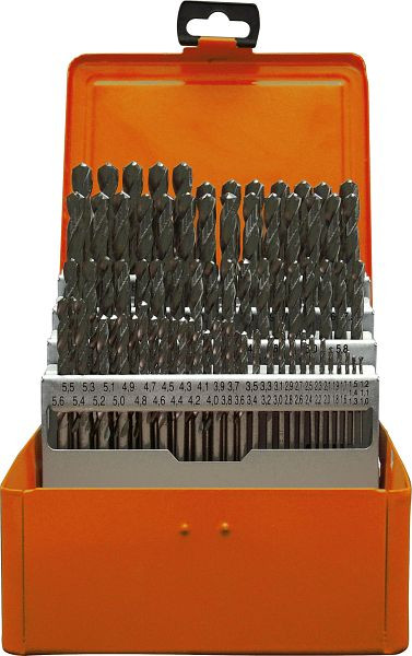 Cassette de perçage Projahn HSS-R 91 pièces 1-10 / 0,1 mm ECO, 60336