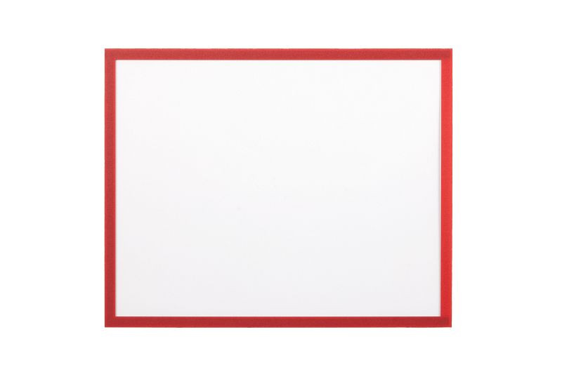 Porte-documents Bi-Office - DIN A3 - rouge, autocollant, UE: 5 pièces, FM2829
