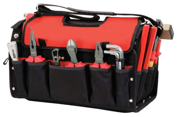 Mallette à outils d'électricien KS Tools Premium, sac en nylon, 132 pièces, 117.0190