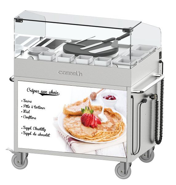 Casselin Mobile Crêpes Station 40 - encastrable, CCHCC40E