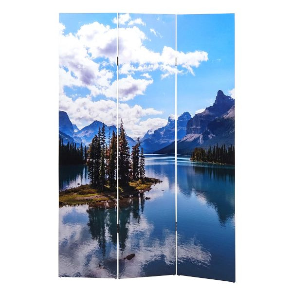 Écran photo Mendler HWC-A83, écran de confidentialité pour cloison de séparation, lac 180x121cm, 84845