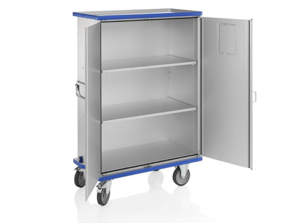 Chariot armoire Gmöhling anodisé G®-CUP E 2722 ID, 0,89 m³, 024272222