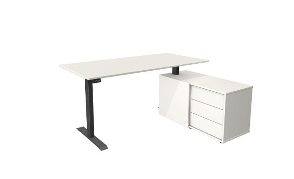 Kerkmann poste de travail complet Move 1 anthracite, blanc/blanc, 10216510