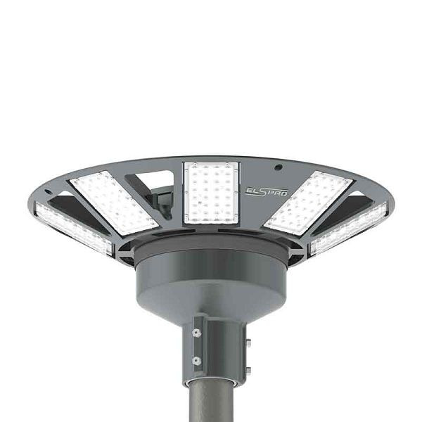 ELSPRO Mastaufsatzleuchte N8LED 2.1 230VAC/grau/d=86mm, N8GR3886