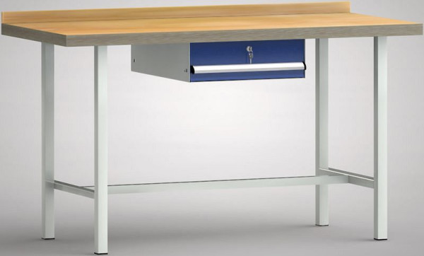 Etabli standard KLW - 1500 x 700 x 840 mm L x P x H, WS001N-1500M40-E7003