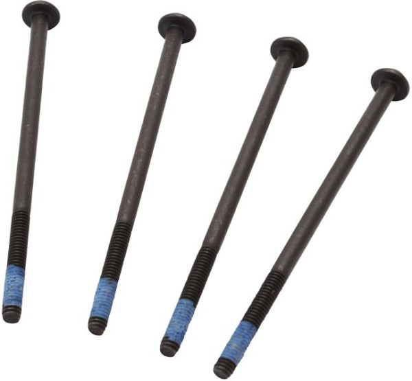 Vis de boîtier Hazet, jeu de 4 pièces pour 9012 EL, poids net : 0,03 kg, 9012EL-016/4N