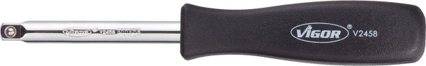 Poignée enfichable VIGOR, carré plein 6,3 mm (1/4 pouce), 150 mm, V2458N