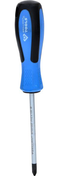 Tournevis cruciforme Brilliant Tools, PH2 x 100 mm, BT031007