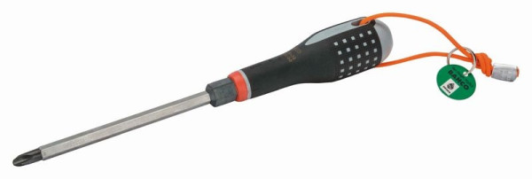 Tournevis cruciforme Bahco Ergo™ avec cordon de sécurité Dyneema, TAHBE-8630