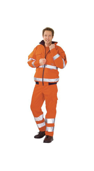 Veste pilote haute visibilité Planam orange uni, taille L, 2043052