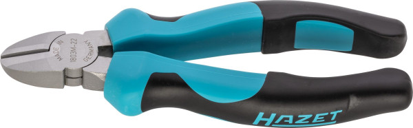Pince coupante diagonale Hazet, norme : DIN ISO 5749, surface : polie, sablée, longueur : 165 mm, 1803M-22