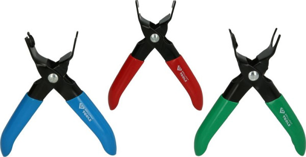 Brilliant Tools BT531000 Lot de 3 pinces à dégagement pour conduite de carburant