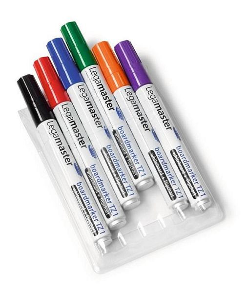 Marqueur de tableau Legamaster TZ 1 set de 6 assortis, 7-110096