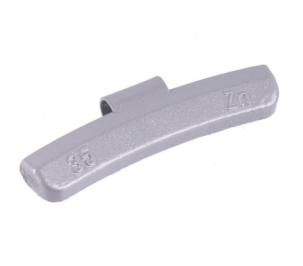 RepTools Basic masses d'équilibrage en zinc, poids d'impact, 100 x 25 g, jantes en aluminium, XXL-116707