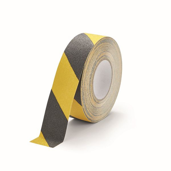 Ruban antidérapant DURABLE DURALINE GRIP 15 mx 50 mm noir-jaune, 1083130