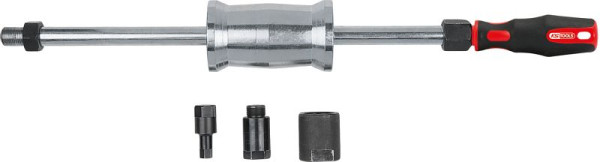 KS Tools Jeu d'extracteurs d'injecteur M27+M17+10 mm avec poids d'impact de 1,5 kg, 4 pièces, 152.1275