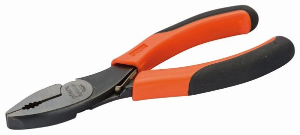 Pince universelle Bahco, ergo, bleuie, 200 mm, emballage industriel, 2628G-200IP