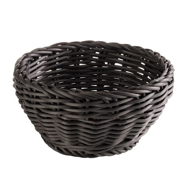 Panier APS, rond, Ø 16 cm, hauteur : 8 cm, polypropylène, noir, -PROFI LINE-, 50602