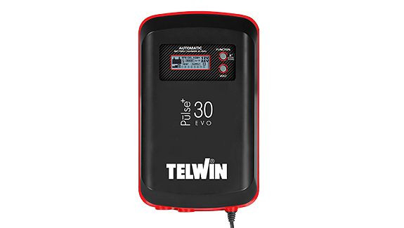 Chargeur de batterie Telwin, chargeur d'entretien et appareil de test pour batteries PULSE 30 EVO 230V 12V/24V, 807610