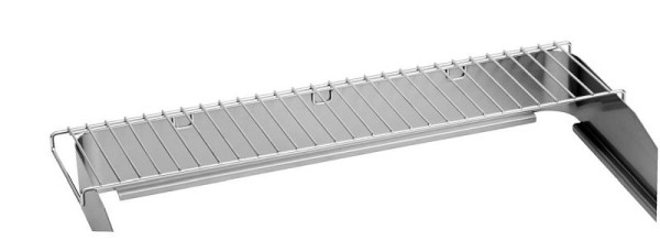 Grille de rangement perforée pour pare-éclaboussures, pour planchas : 800 mm, 209462
