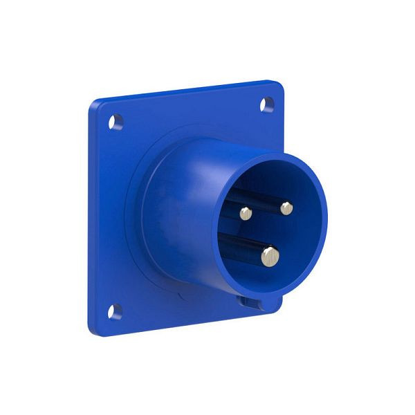 ELSPRO CEE-Einbaugerätestecker 3polig/16A/230V/6h/gerade, AGS2213
