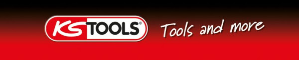 Autocollant KS Tools "Outils et plus" 1000x200 mm, 1007