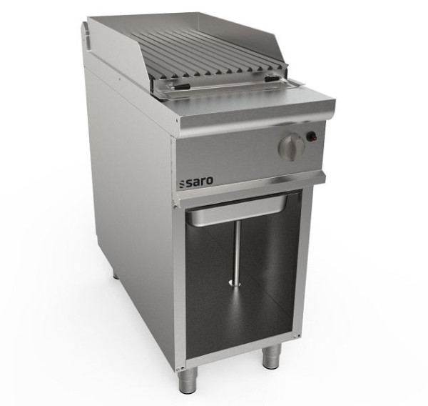 Grille en pierre de lave Saro 400 mm support LQ, 423-8810