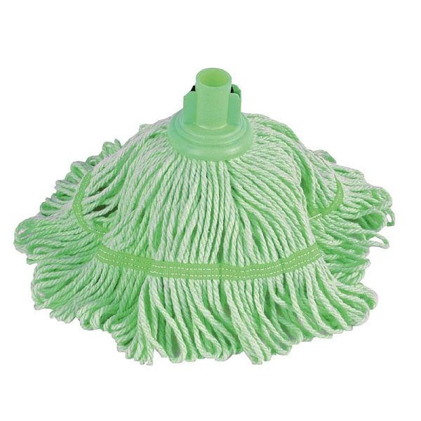 Tête de vadrouille antibactérienne Jantex verte, GK870