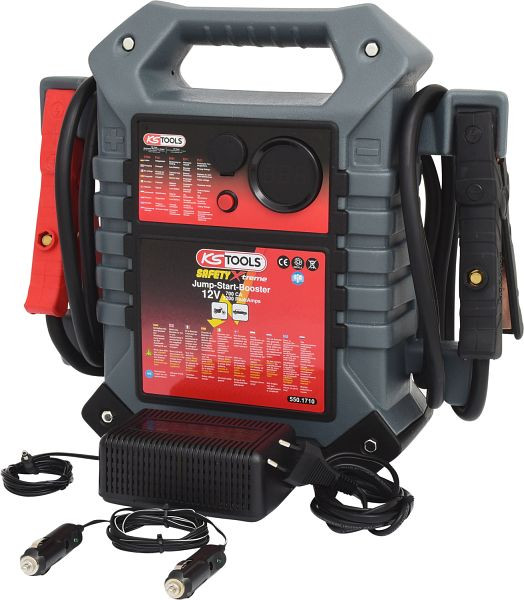 KS Tools Booster de batterie 12 V Démarreur de saut mobile 700 A 550.1710