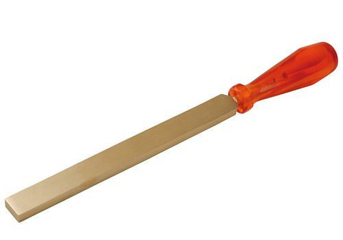 Grattoir plat DENIOS 200 mm, bronze spécial, anti-étincelles, pour zones Ex, 262-913