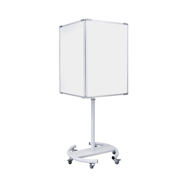 Bi-Office Infoboard système de tableau mobile avec 3 tableaux 65x91cm, EA673117
