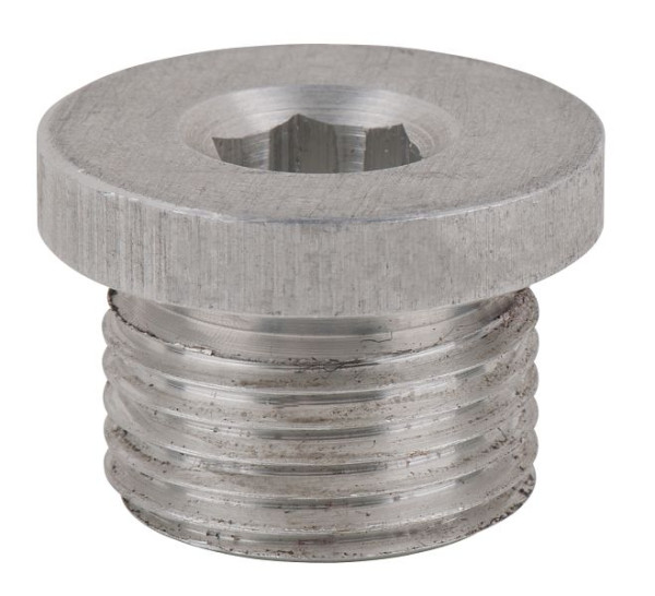 Vis de vidange d'huile KS Tools, six pans creux 8 mm, M18x1,5x11 mm, paquet de 25, 430.2227