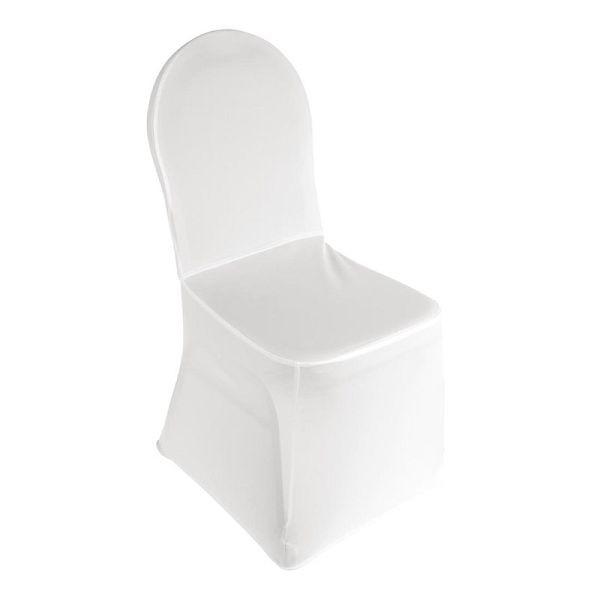 Housse de chaise Bolero blanc, DP924