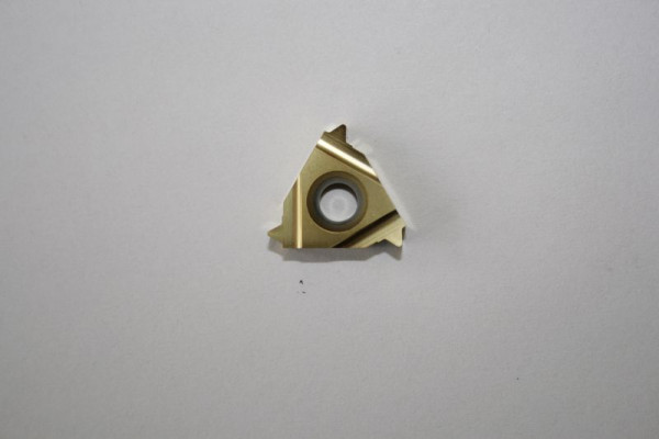 Insert indexable ELMAG 16NR0, 75ISO, insert à profil complet pour filetage interne 'métrique', pas 0,75mm pour KNG16/20, 89482