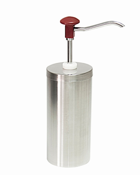 Distributeur doseur Schneider rond, contenu 2,25 litres, hauteur : 335 mm x Ø117mm, 152420