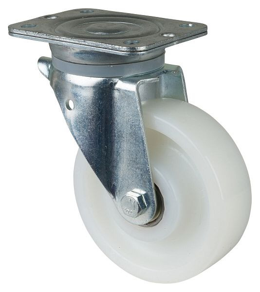Roulette robuste BS Wheels, largeur de roue 40 mm, Ø roue 150 mm, capacité de charge 600 kg, bande de roulement/corps de roue en plastique, roulements à billes, N100.B15.152