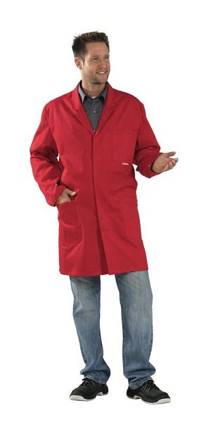 Blouse professionnelle Planam BW 290, rouge moyen, taille 25, 0136025