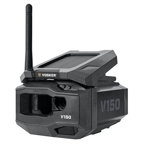Caméra de sécurité extérieure sans fil Vosker V150 LTE avec panneau solaire, 60812