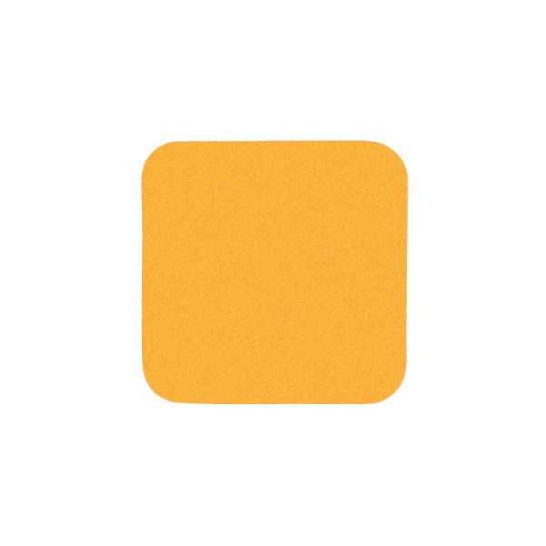 revêtement antidérapant m2, couleur de signalisation orange, bandes individuelles 140x140mm, UE : 10 pièces, M1DV101401
