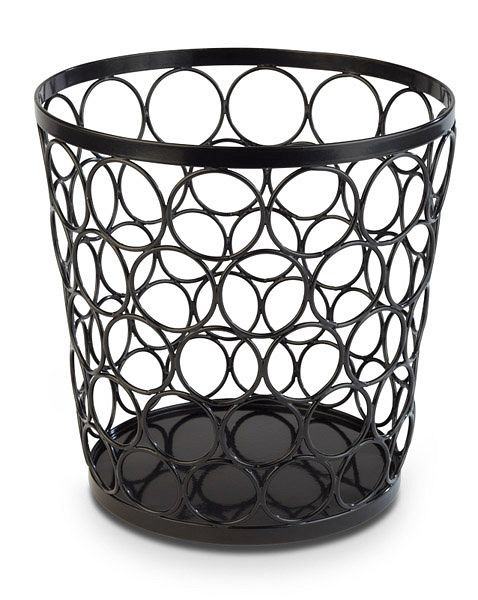 Présentoir de buffet APS -APS PLUS-, Ø 21 / 15 cm, hauteur: 21 cm, métal, noir, -PANIERS-, 15326