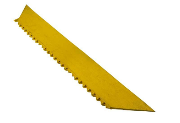 Notrax MD-X Rampe Système Nitrile Accessoires pour Tapis Industriels 552, Jaune, 16 cm x 121 cm, 552M0003YL