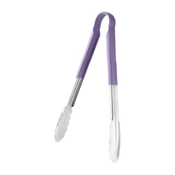 Pince de service Hygiplas code couleur violet 30cm, HC852
