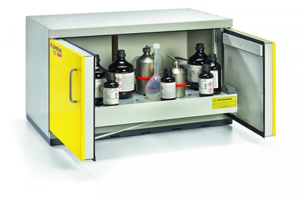 Armoire de sécurité Düperthal pour liquides inflammables Type 90 UTS ergo L-5 avec plateau coulissant, 29-061157-003