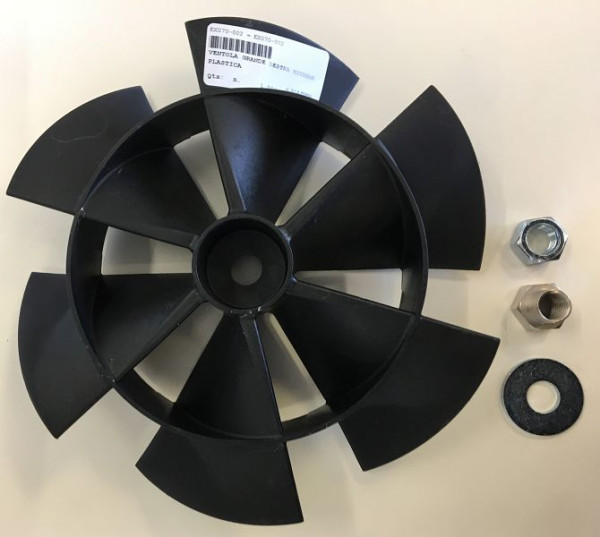 Pales de ventilateur ELMAG en PVC avec écrou pour modèles DENTAL 350 'SILENT', 9201245